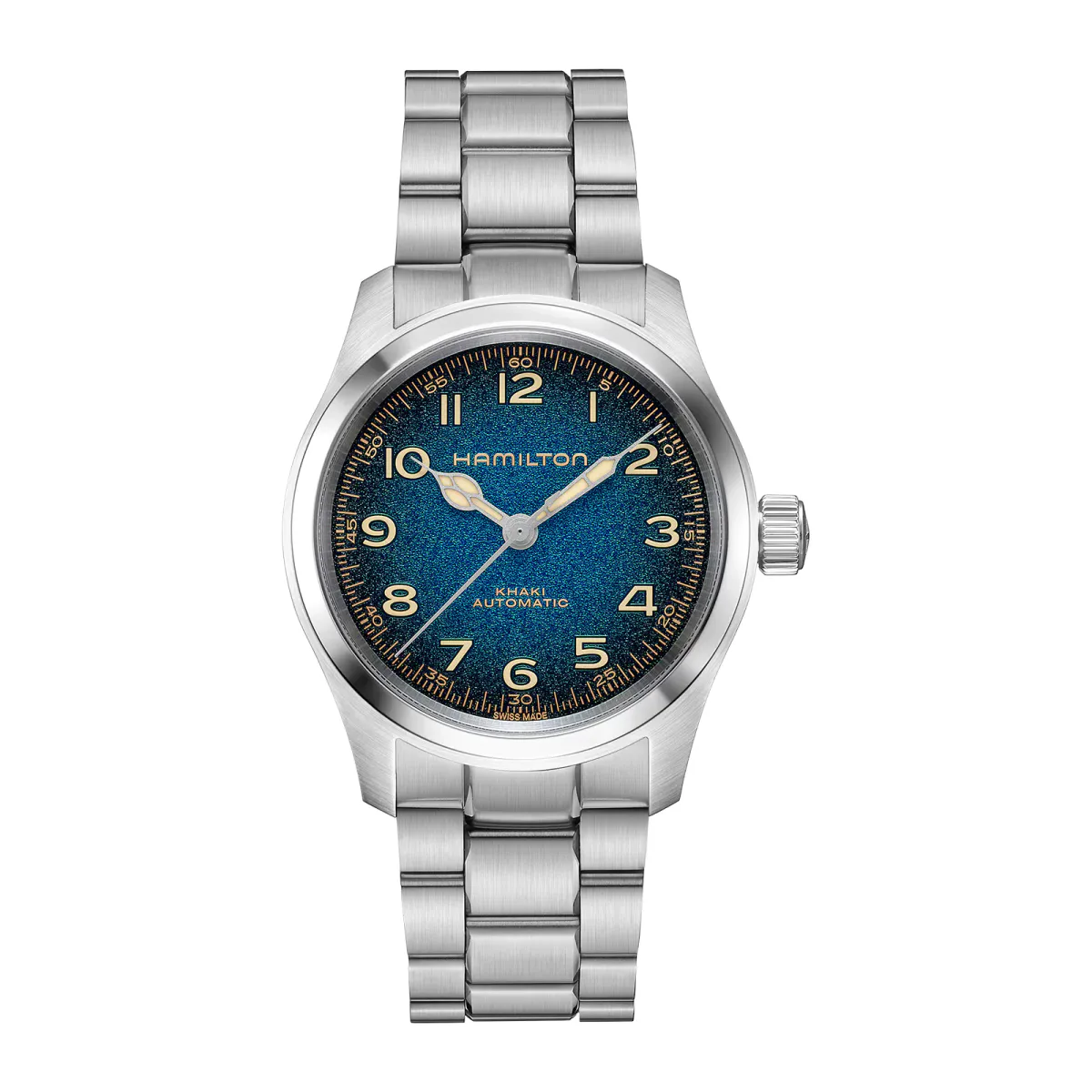 Hamilton Khaki Field Murph Automatic 38mm Mens Watch Blue Dial