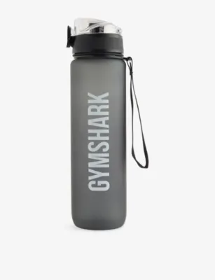 GYMSHARK Logo-Print Plastic Sports Bottle