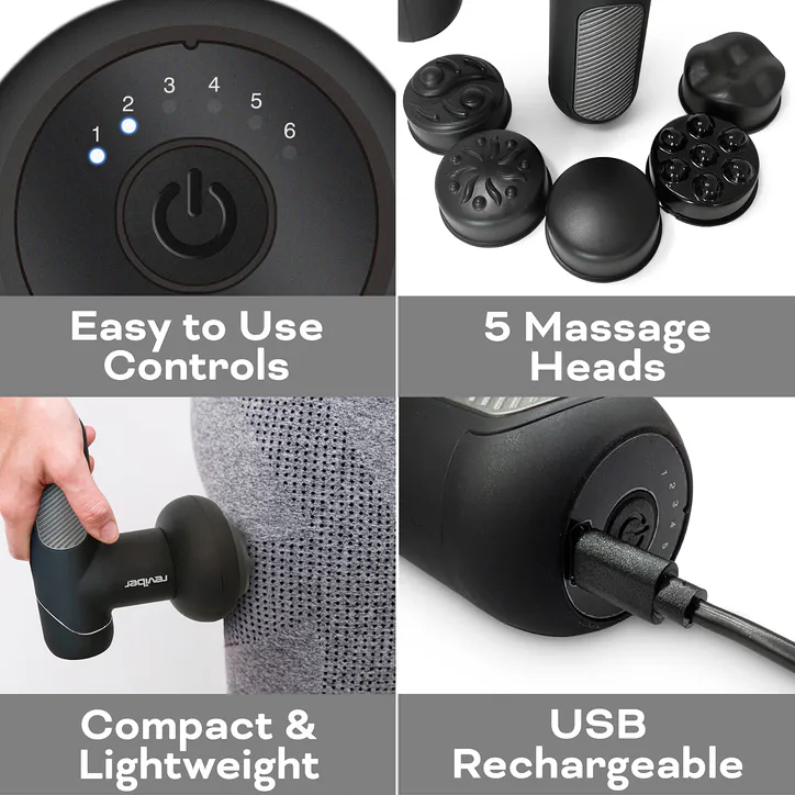 Reviber Active Relief Shiatsu Muscle Massager detail 3