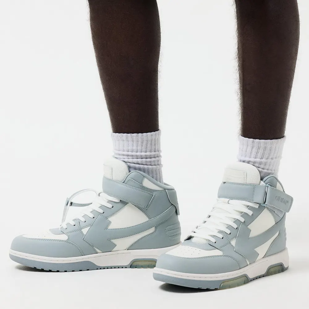 Off White Men's Out Of Office High Top Retro Sneakers detail 3