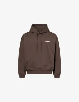 COLE BUXTON Sportswear Logo-Print Cotton-Jersey Hoody