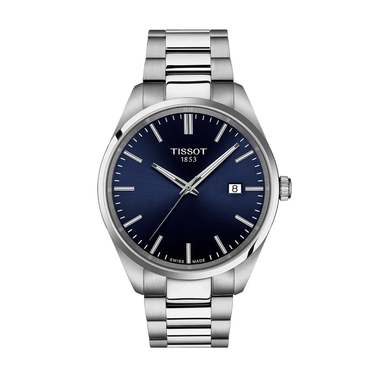 Tissot PR100 Blue 40mm Mens Watch