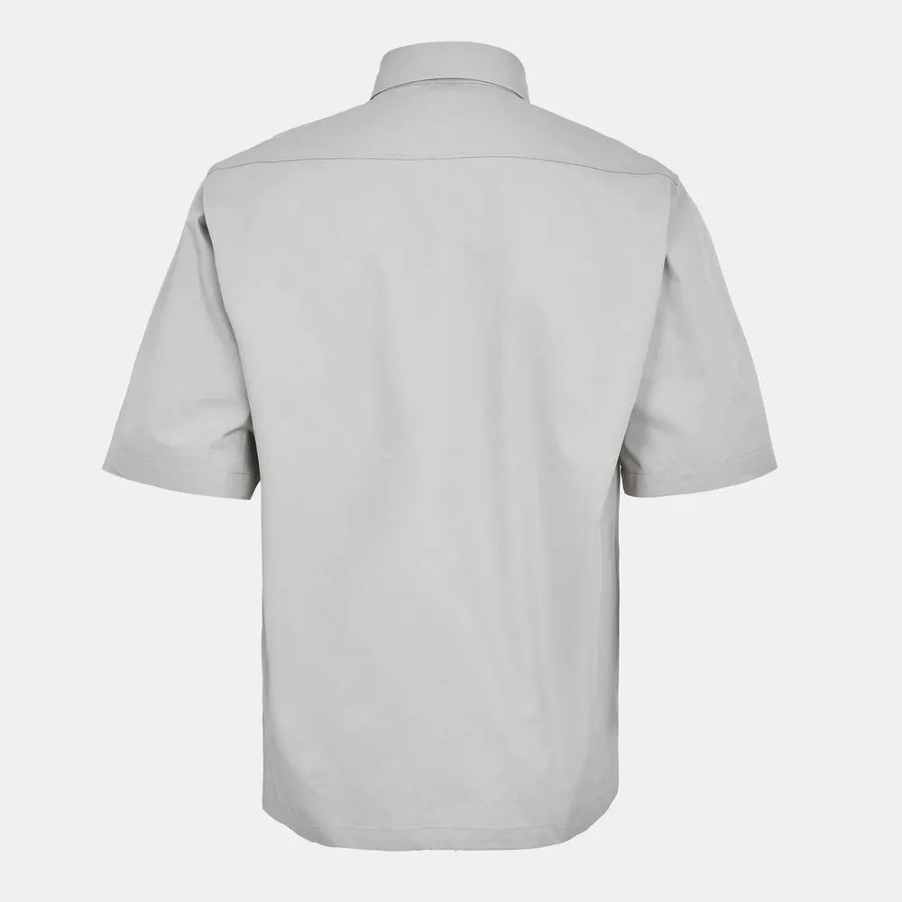 CP Company Metropolis Men's Short Sleeve Plain Shirt detail 2