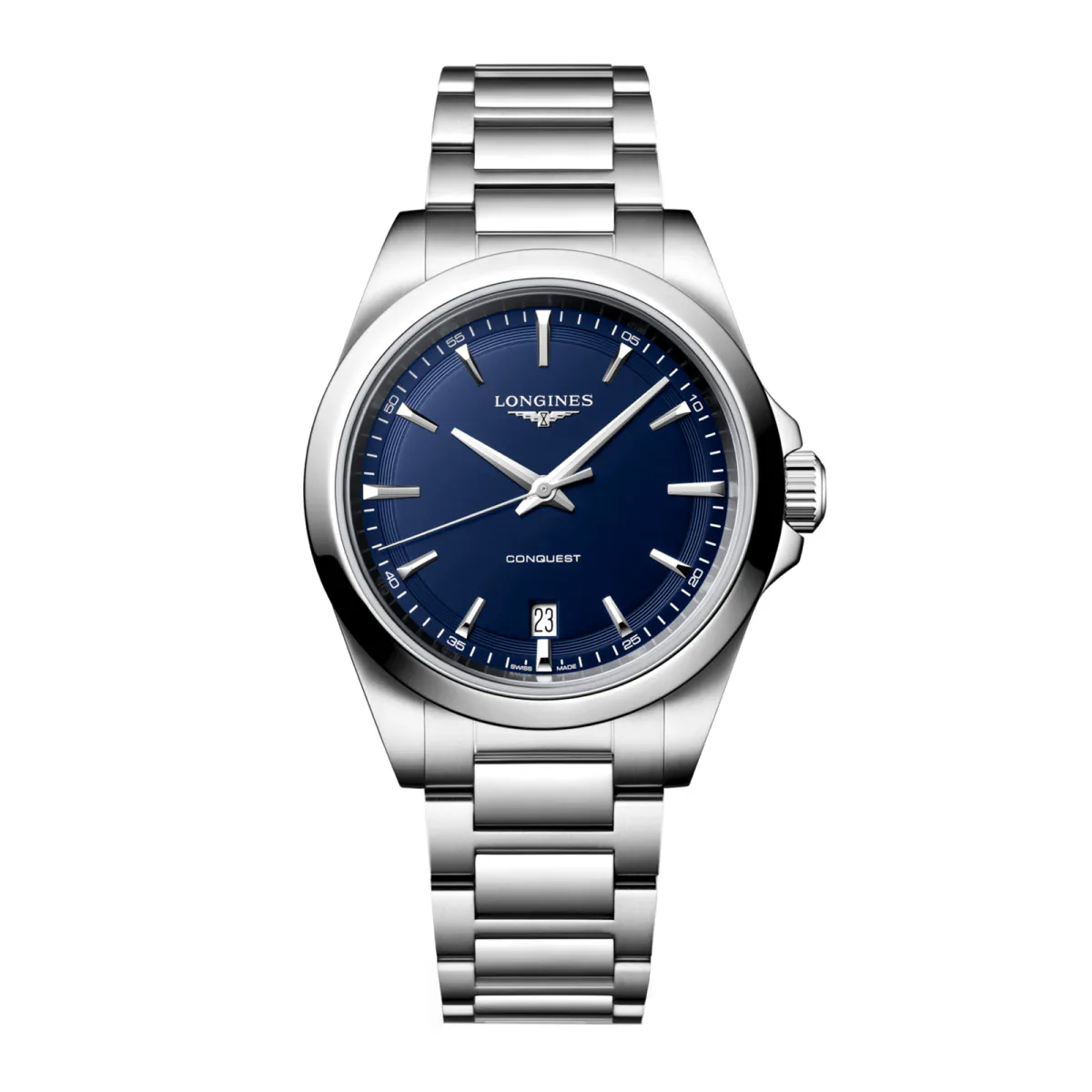 Longines Conquest 38mm Mens Watch Blue