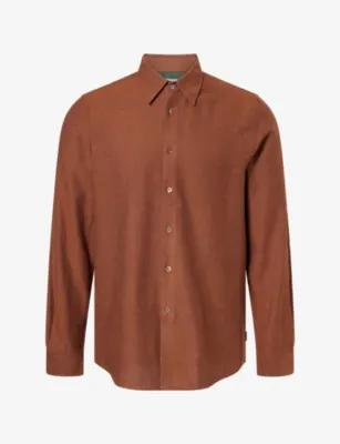 PS BY PAUL SMITH Regular-Fit Brushed-Cotton Shirt
