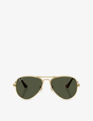 RAY-BAN RB3925 Aviator Max Metal Sunglasses