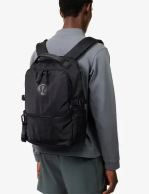 LULULEMON Crew Nylon Backpack 22L in Black/graphite Grey, additional product view 2