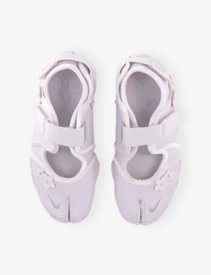 For Him Air Rift Leather Trainers - EUR 43.5 / 9.5 UK MEN in BLEACHED LILAC METAL, additional product view 2