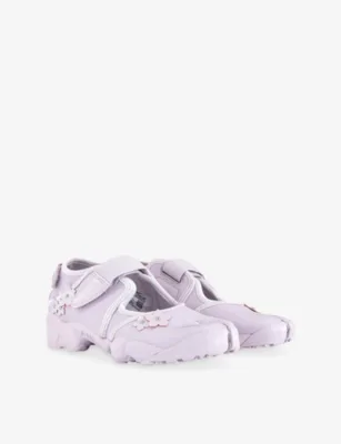 For Him Air Rift Leather Trainers - EUR 43.5 / 9.5 UK MEN in BLEACHED LILAC METAL, additional product view 3