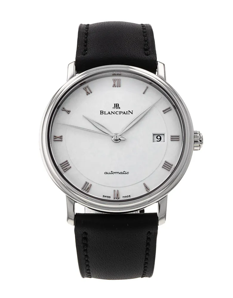 Blancpain Villeret 6223-1127-55A — 2016 — Excellent in White – Pre-owned watches