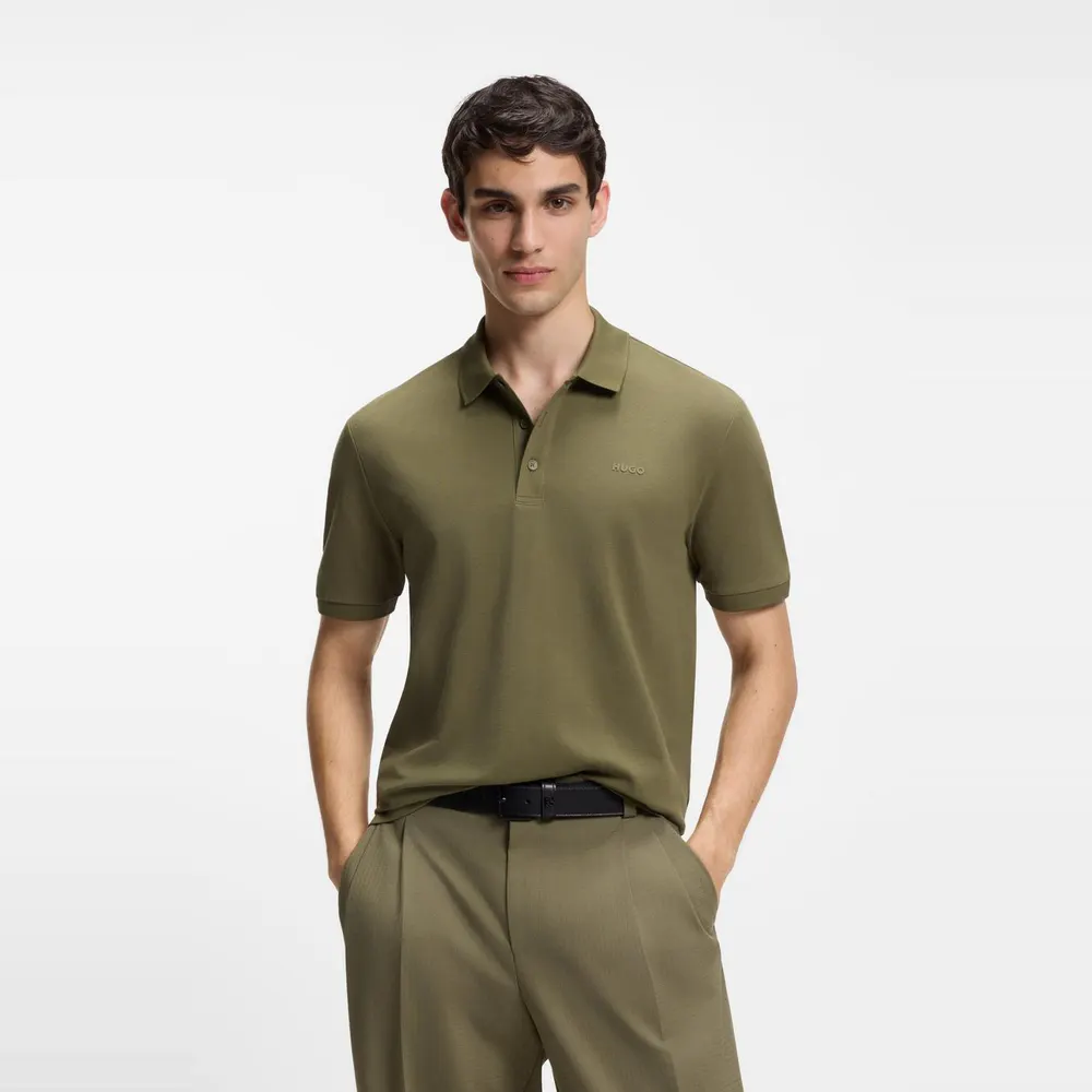 Hugo Donos Polo Shirt Mens detail 2