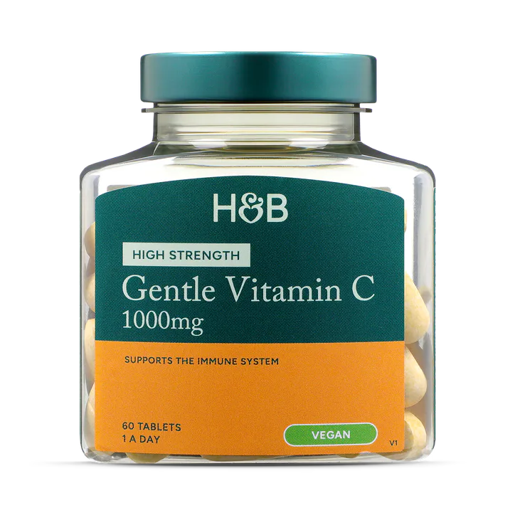For Him High Strength Gentle Vitamin C 1000mg 60 Tablets, additional product view 2