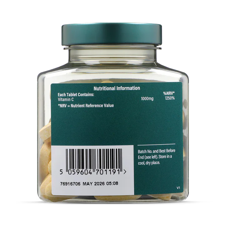 For Him High Strength Gentle Vitamin C 1000mg 60 Tablets, additional product view 3