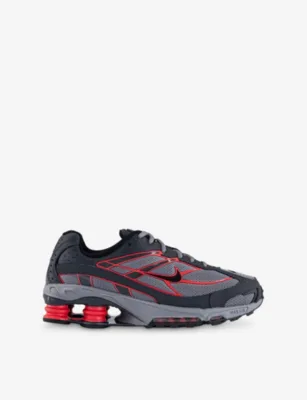 For Him Shox Ride 2 Mesh and Leather Trainers - 6 in PENCIL POINT BLACK ANTHR – Mens | Trainers | Lace up trainers
