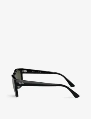 RAY-BAN RB4428 square-frame propionate sunglasses detail 3