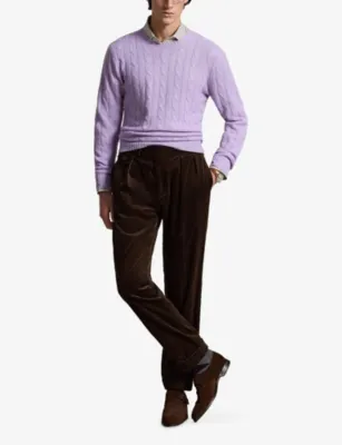 POLO RALPH LAUREN Cashmere Cable-Knit Jumper detail 2