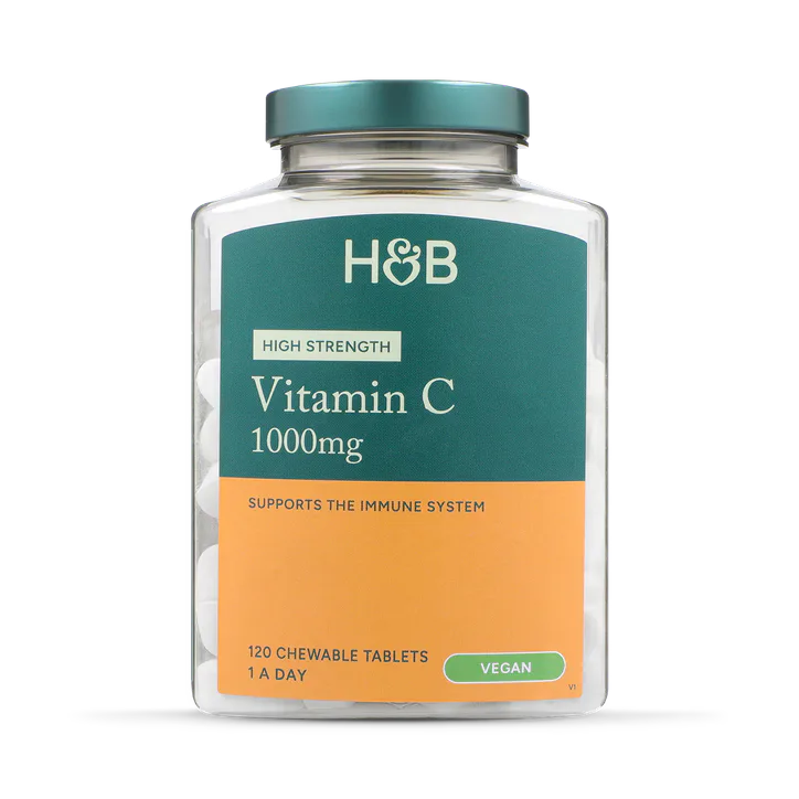 For Him High Strength Chewable Vitamin C 1000mg 120 Tablets detail 2