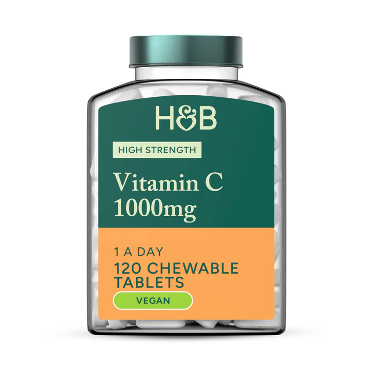 For Him High Strength Chewable Vitamin C 1000mg 120 Tablets