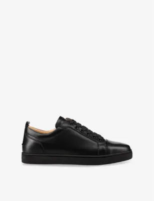 CHRISTIAN LOUBOUTIN Louis Junior Leather Low-Top Trainers - 5