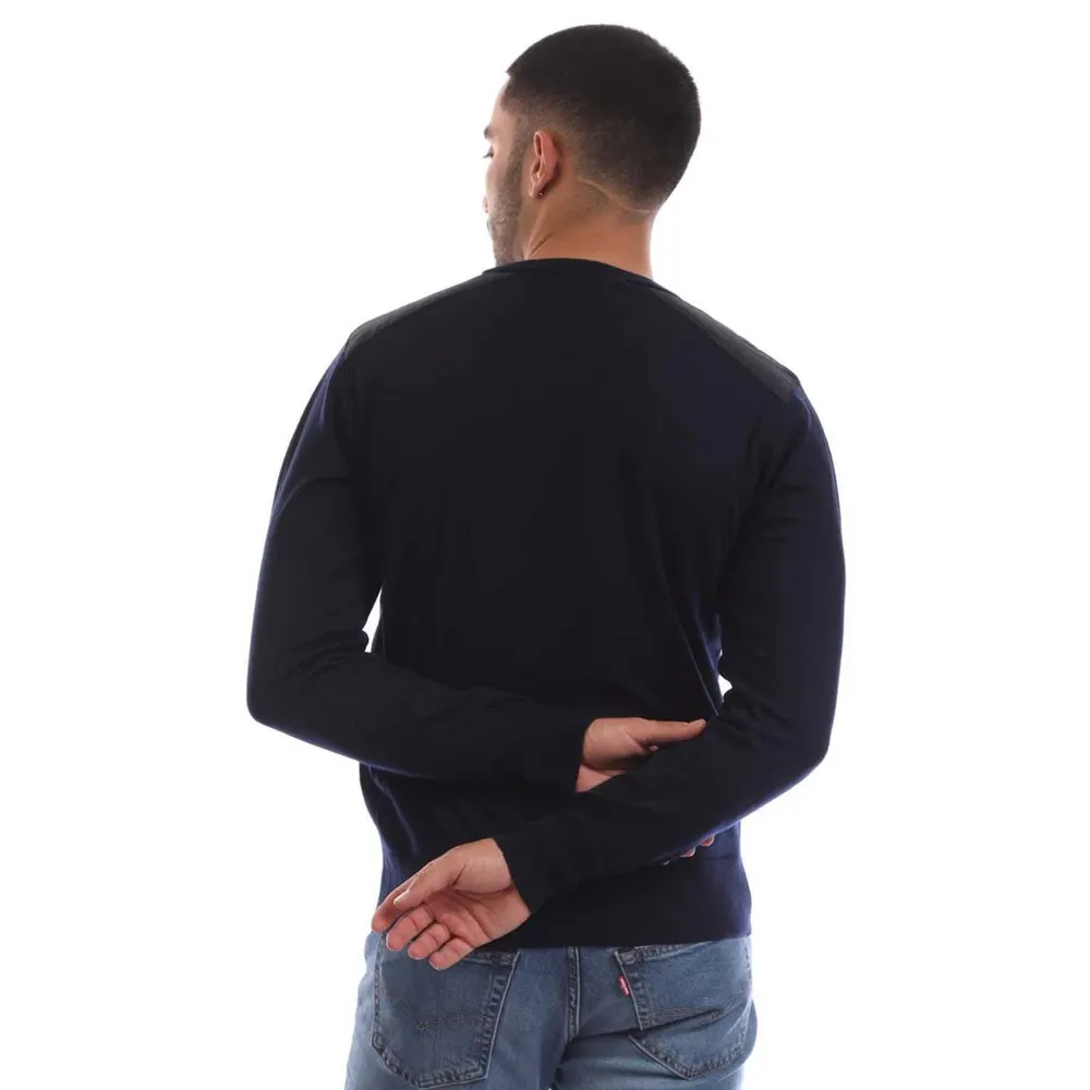 Belstaff Merino Crew Neck Kerrigan Jumper detail 3