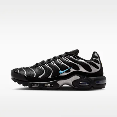 Nike Air Max Plus Premium 'Scorpion' Men's Shoes - Black/Chrome/Gamma Blue
