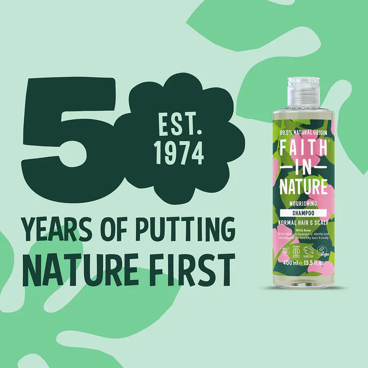 Faith in Nature Shampoo for Normal Hair Wild Rose 400ml detail 2
