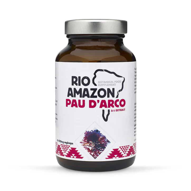 Rio Amazon Pau d'Arco (Lapacho) 5:1 Extract 500mg 60 vcaps