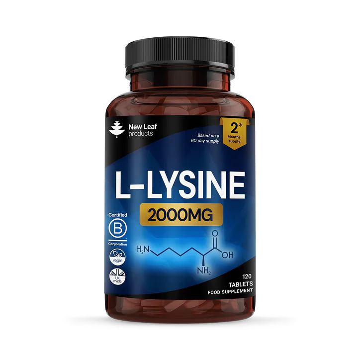 New Leaf Products L-Lysine 120 Tablets
