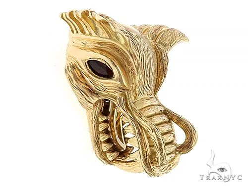 RINA - For Him CUSTOM Custom Made Dragon Head Money Clip 65128 – Money Clip