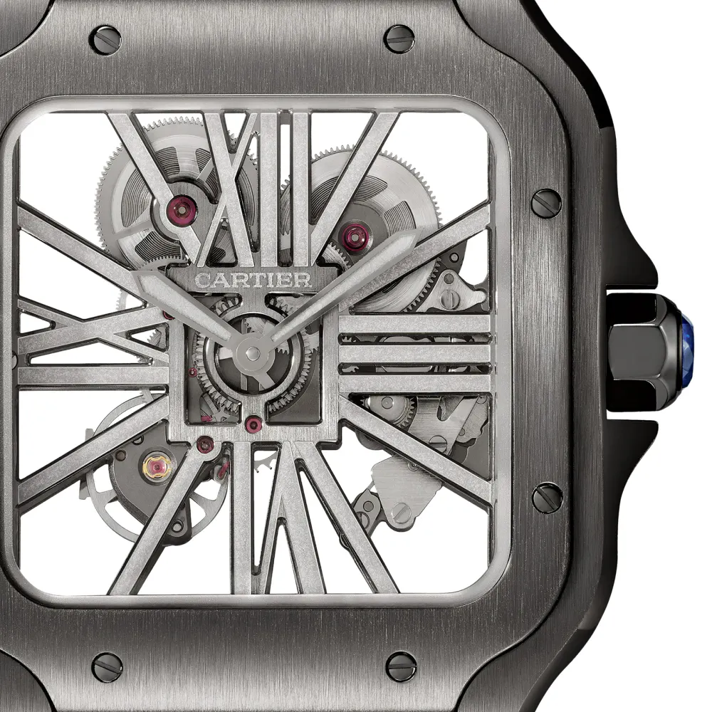 Cartier Santos De Cartier Skeleton Watch detail 3