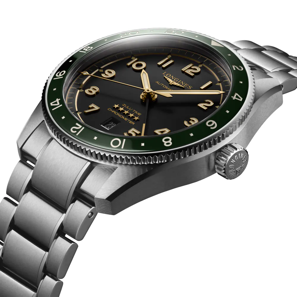 Longines Spirit Zulu Time “Pioneering time zones” 42mm detail 2