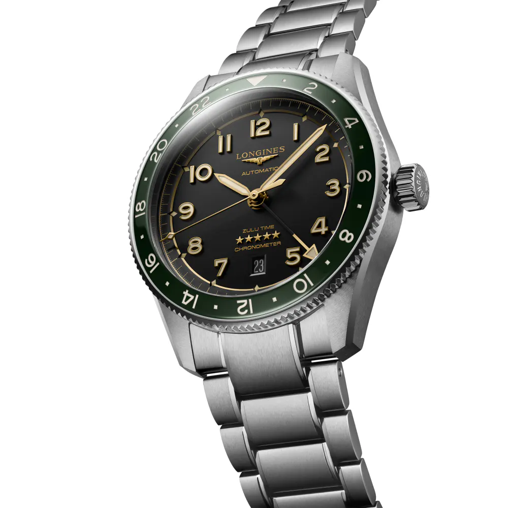 Longines Spirit Zulu Time “Pioneering time zones” 42mm detail 3
