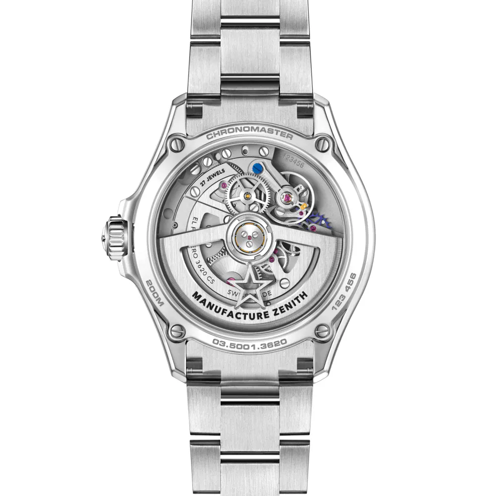 Zenith Chronomaster Solo Sport 40mm Mens Watch Brown detail 3