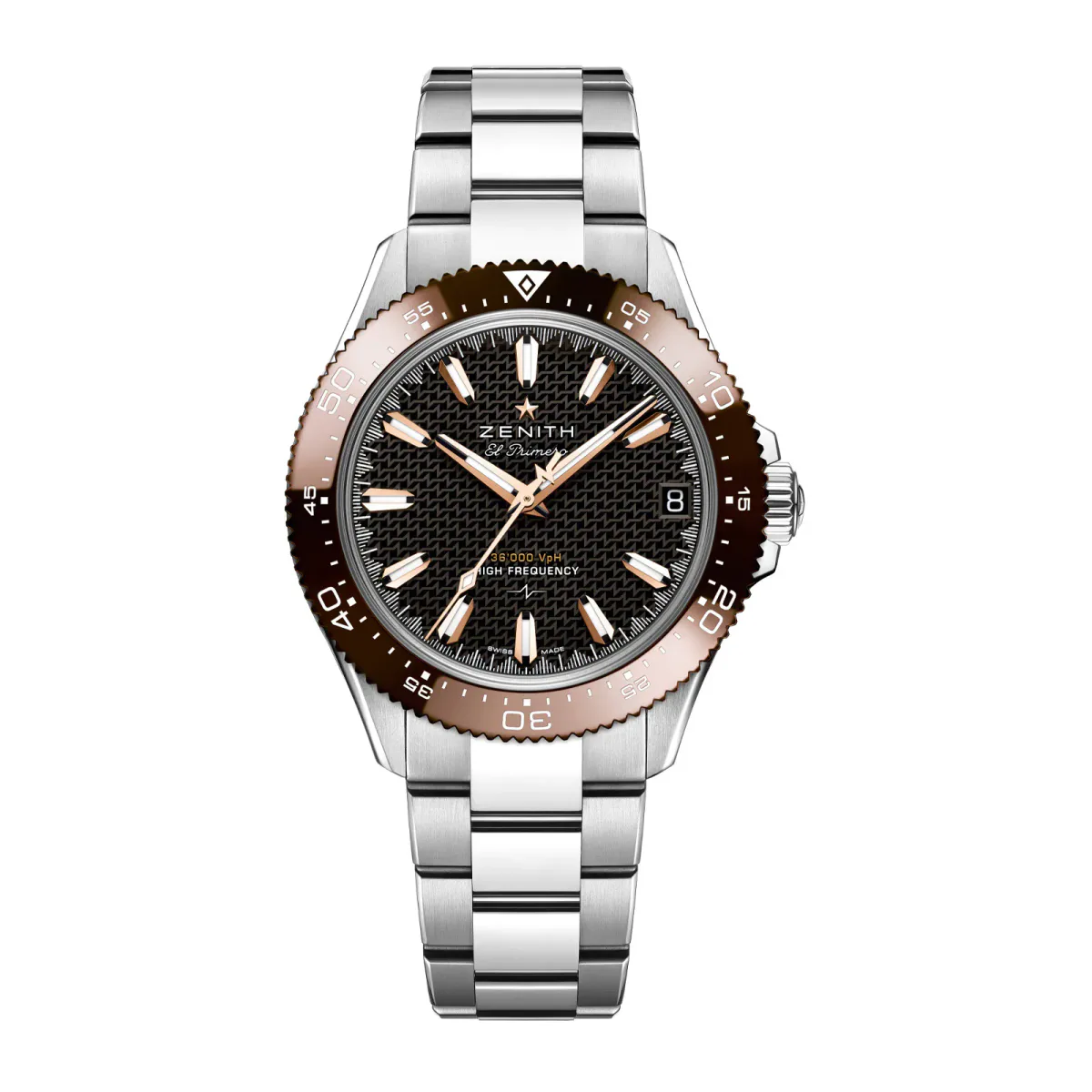 Zenith Chronomaster Solo Sport 40mm Mens Watch Brown