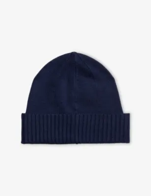 POLO RALPH LAUREN Logo-Embroidered Wool Hat detail 2