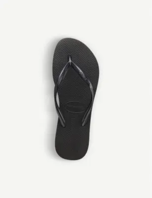 HAVAIANAS Logo-embellished rubber flip-flops - 5 detail 2