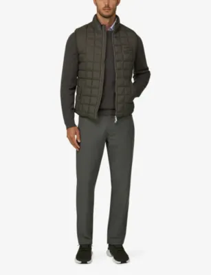 BOGGI MILANO Quilted Goose-Down Gilet detail 2