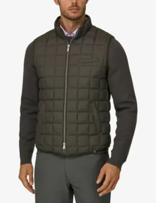 BOGGI MILANO Quilted Goose-Down Gilet detail 3