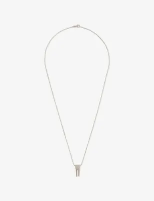 RICK OWENS Mini Open Trunk Brass Necklace