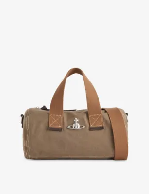 VIVIENNE WESTWOOD Paul Cylinder Canvas Cross-Body Bag