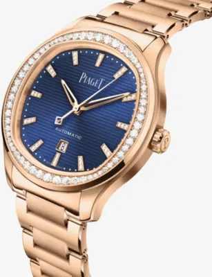 PIAGET Polo Rose-Gold And Diamond Watch 36mm detail 3