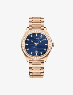 PIAGET Polo Rose-Gold And Diamond Watch 36mm