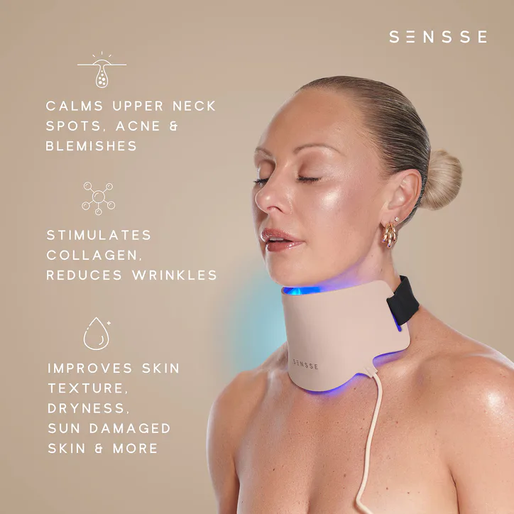 Sensse Silhouette LED Neck Mask detail 2