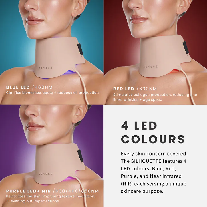 Sensse Silhouette LED Neck Mask detail 3