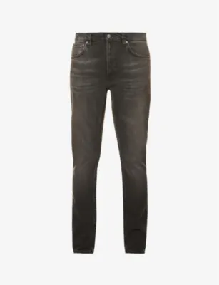 NUDIE JEANS Lean Dean slim-fit mid-rise stretch-denim tapered jeans - 30/32