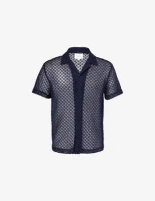 RAITH Marcelo Open-Knit Cotton Shirt