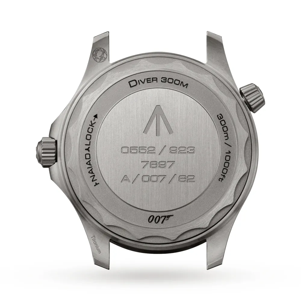 Omega Seamaster Diver 300M James Bond 007 2020 Edition 42mm Mens Watch detail 3