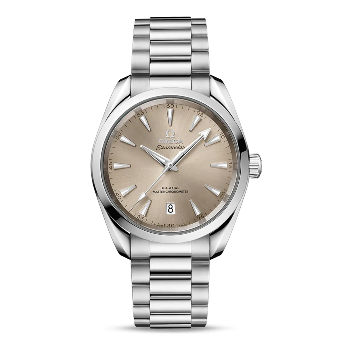 Omega Seamaster Aqua Terra 150m Co-Axial Master Chronometer 38mm Unisex Watch Sandstone