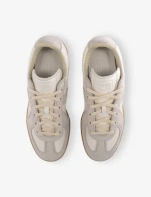 ADIDAS BW Army Leather and Suede Trainers - 9.5 in CHALK WHITE CLEAR GRANIT, additional product view 2