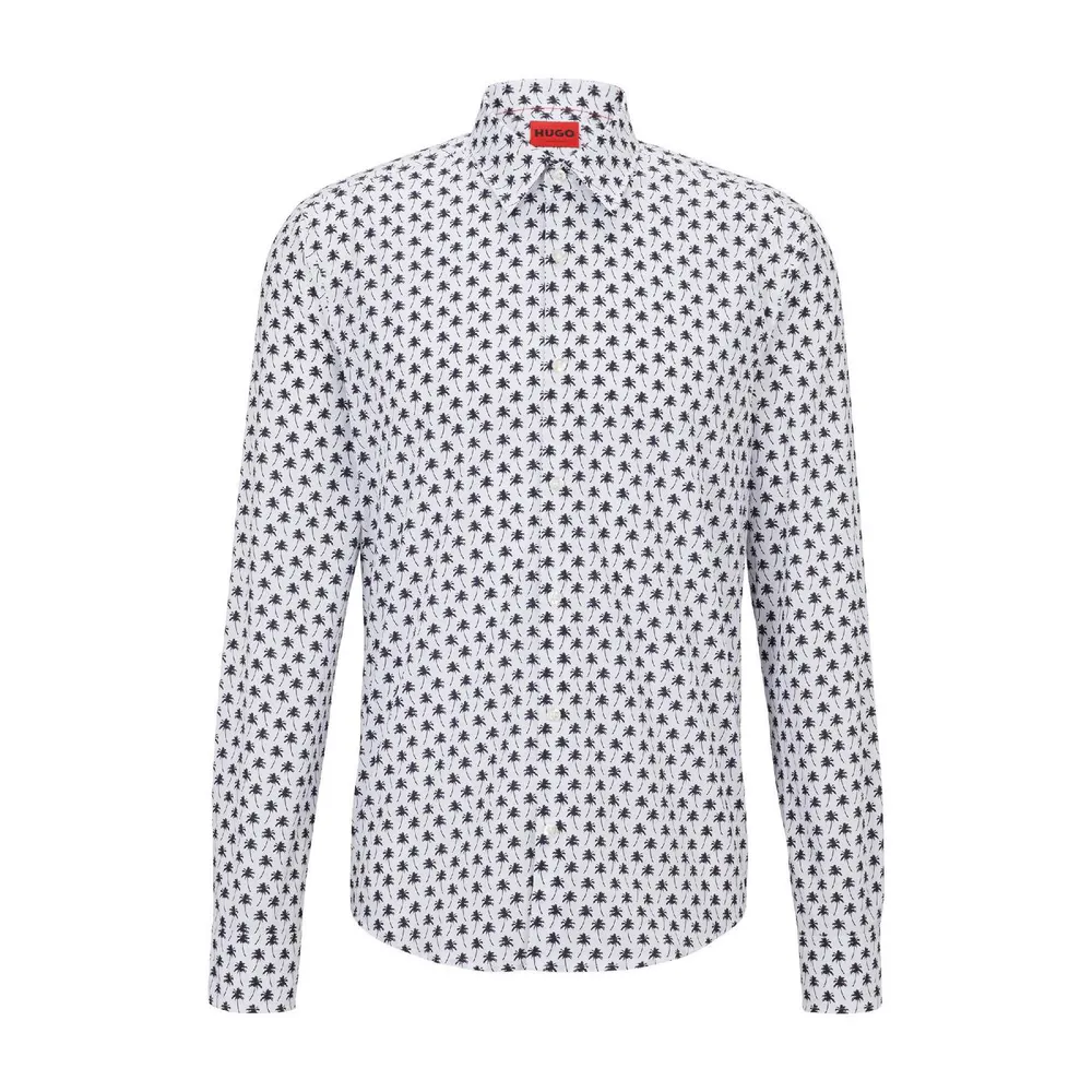 Hugo Men's Ermo Long Sleeve Oxford Shirt